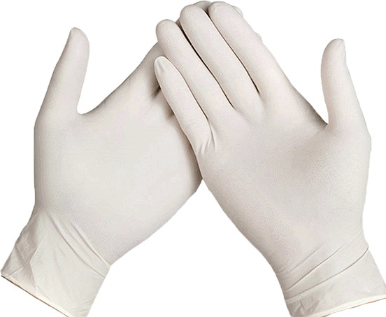 Non-sterile Latex Powder Free Examination Gloves
